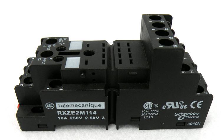 施耐德 中间继电器附件；RXZE2M114