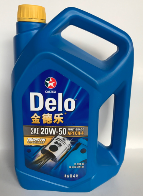 金德乐 多级机油  Delo Gold Multigrade 20W-50 4L 1.0073